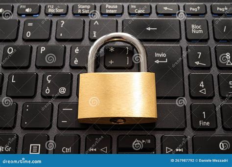 Pc Padlock And Keyboard Privacy Stock Photo Image Of Keyboard