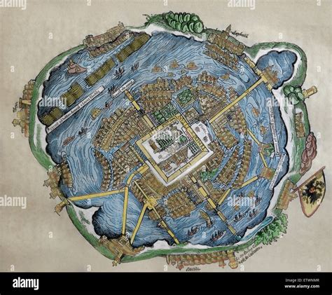 Tenochtitlan Map Hi Res Stock Photography And Images Alamy