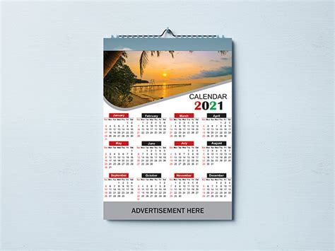 Calendar Design 2021 Free Vector Image Psd And Cdr File Download
