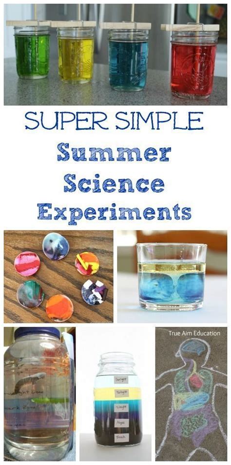 27 Simple Summer Science Experiments Summer Science Experiments