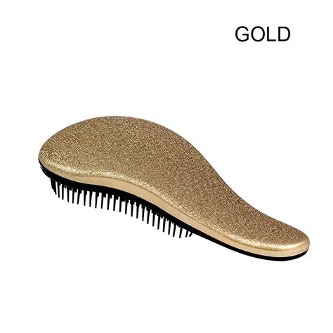 Colorsand Magic Anti Static Hair Brush Handle Tangle Detangling Comb