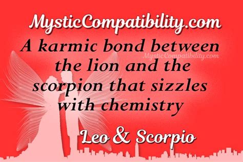 Leo Scorpio Compatibility Mystic Compatibility