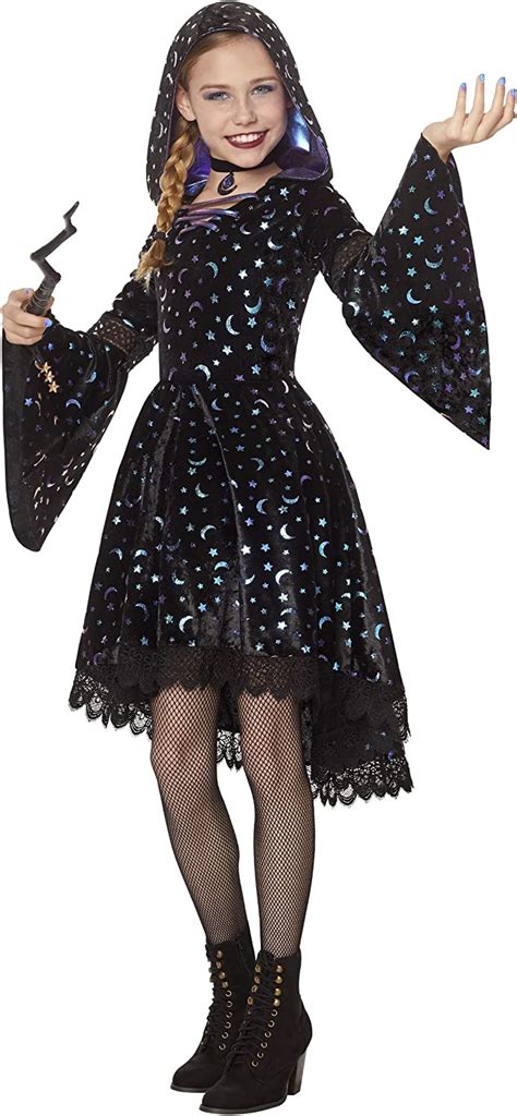 Spirit Halloween Kids Coven Witch Costume, Multicolored, CHILD SMALL