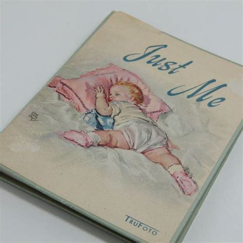 Vintage Baby Books Vintage Baby Book Album 1940s Vintage Baby