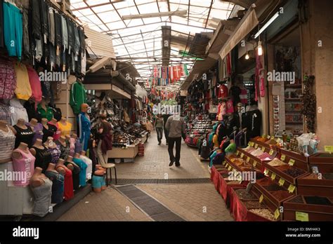 Turkey Antalya Indoor Market Bazaar Mainly For Local Customers Stock