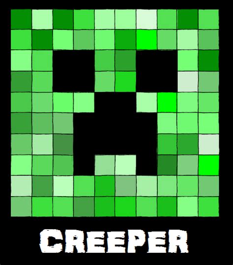 Creeper By Maleiva On Deviantart Creeper Diseños Minecraft Minecraft