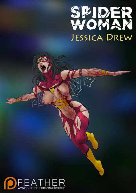 Spiderwoman Poster By Feather Dofantasy Hentai Foundry Hot