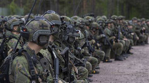 army readiness units training in southwest and northern finland the finnish defence forces