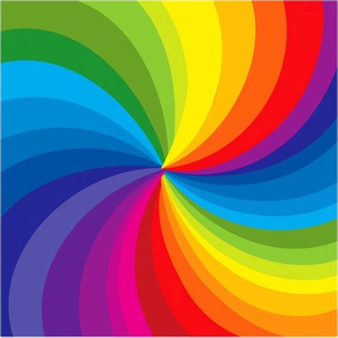 Rainbow Abstract Background Vector Symbol Free Svg Images