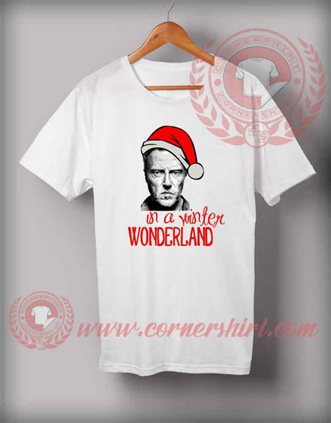 Christopher Walken Christmas T Shirt By