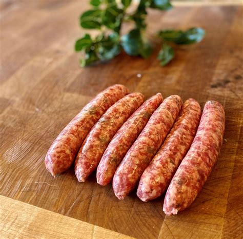 Beef Black Pepper And Caramelised Onion Sausages Broom House Farm