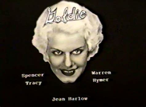 Goldie 1931 Review With Jean Harlow And Spencer Tracy Pre Codecom