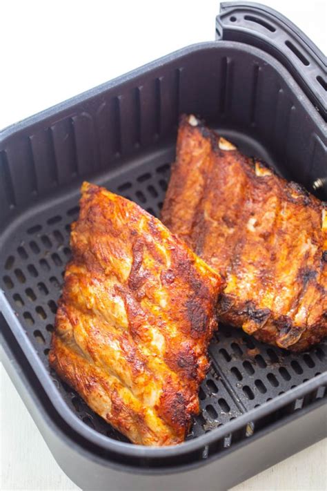 Easy Air Fryer BBQ Ribs VIDEO