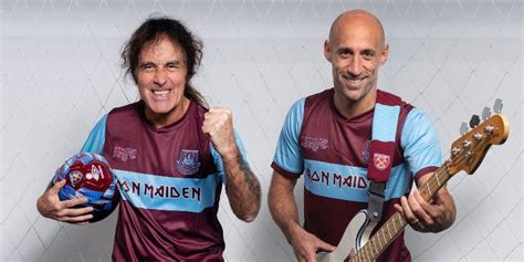 Going under the name die with your boots on, the new version of the claret and blue iron maiden, who harris formed in 1975 in east london, are currently on their legacy of the beast world tour, and recently completed 44 dates. Iron Maiden & West Ham United Announce Collaboration