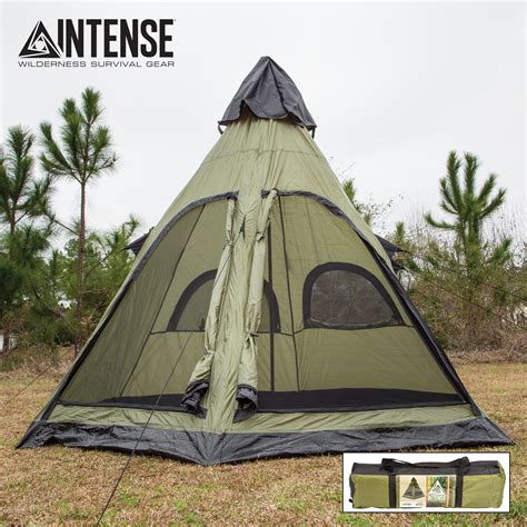 Intense 4 Person Teepee Tent