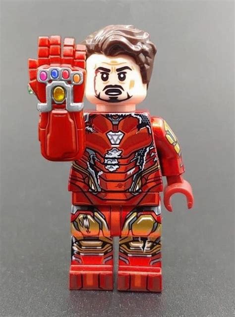 Iron Man Mk 50 Lego Iron Man Lego Marvel Lego Custom Minifigures