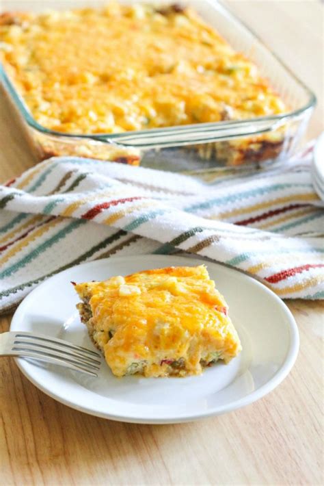 It can be made ahead, refrigerated overnight, and then put in the oven the next morning. Overnight Breakfast Casserole - All Things Mamma