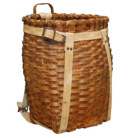 American Adirondack Trappers Basket Or Pack Basket Chairish