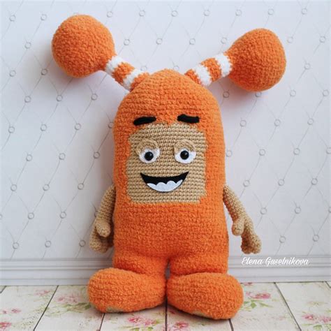 Pdf Oddbods Free Amigurumi Crochet Pattern Бесплатный мастер класс