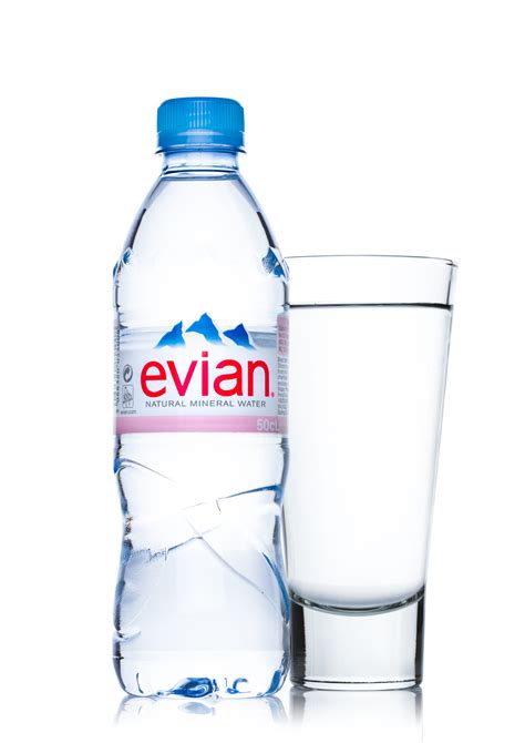 Evian Bottled Water
