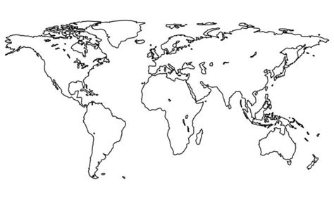 Continentes Del Mundo Vector Gráfico Vectorial © Megastocker Imagen