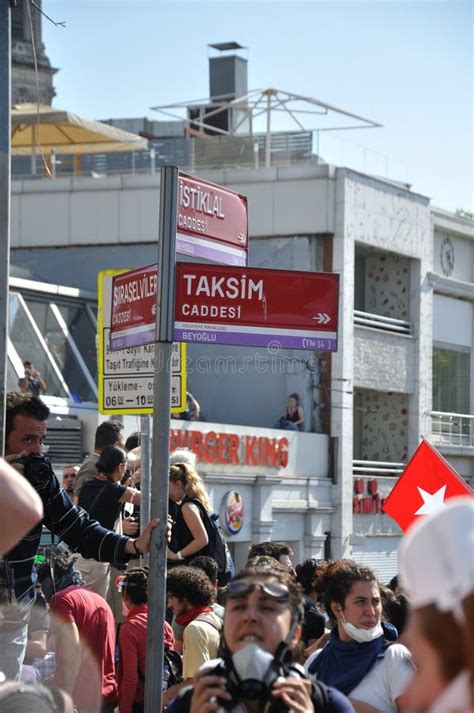 Gezi Park Protests In Istanbul Editorial Stock Image Image Of