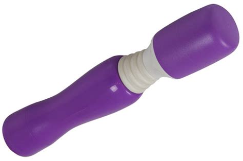 Cordless Wand Purple Vibrator