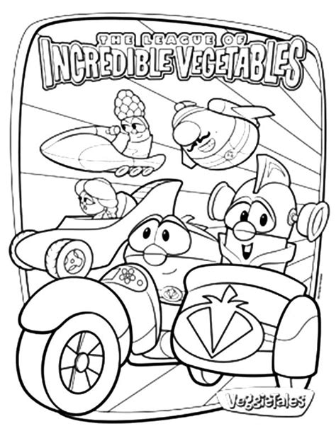 In case you were wondering why i have multiple pages of nutrition coloring: Larry Boy The League Of Incredible Vegetables Coloring ...