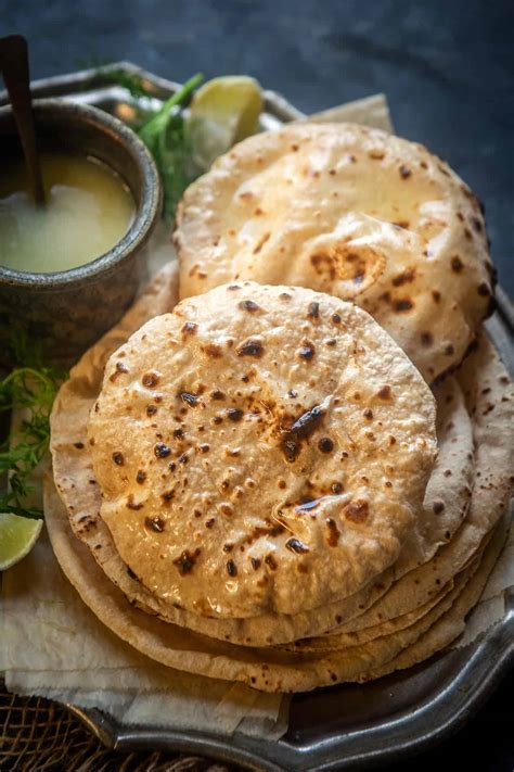 Roti Recipe I Chapati Step By Step Video Whisaffair