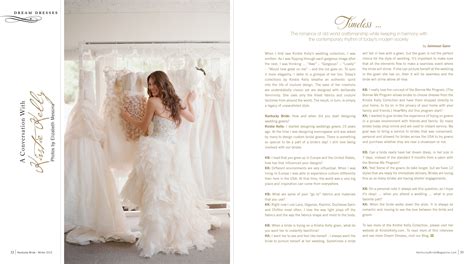 Kirstie Kelly Wedding Gowns In Kentucky Bride Magazine Dream Dress
