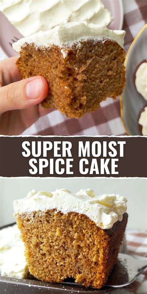 Super Moist Spice Cake Recipe L From Scratch