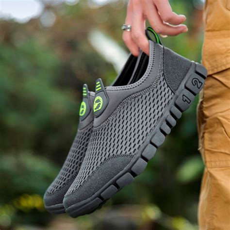 Mens Non Slid Waterproof Breathable Outdoor Tennis Shoes Varskarc
