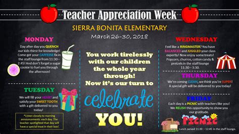 A medium for english teachers to share their teaching aids or anything that could assist the english lesson in class. Teacher Appreciation Week Ideas - events to CELEBRATE!