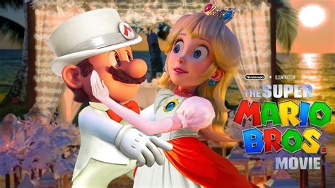 the super mario bros movie scene after their wedding now it s time for their honeymoon 😍 ️