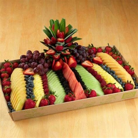 Deliciosas Ideas Para Servir Frutas En Charolas O Bandejas Buffet De