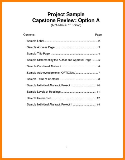 The use of tables of contents in apa style papers varies depending on the type of paper that is being written. Image result for apa table of contents example | Apa table ...