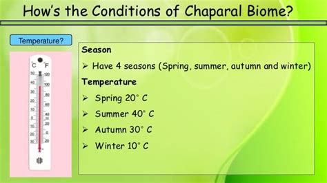 Chaparral Biome Climate Graph