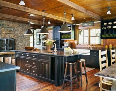 Lovely Rustic Western Style Kitchen Decorations Ideas 06 Homishome