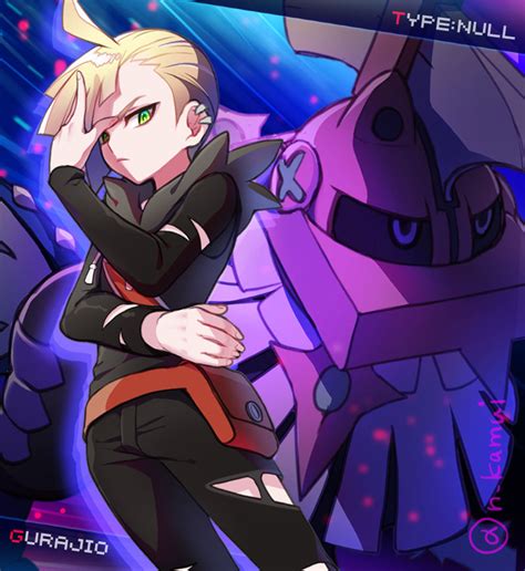 Gladion And Type Null Pokemon And 2 More Drawn By Kamuinatsuki