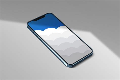 아이폰 배경화면 하늘 구름 디자인 지공