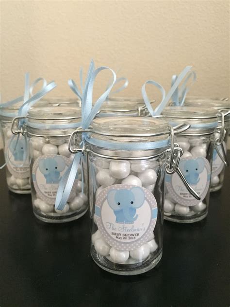 It's also a great way to reveal the gender of the baby! Baby Boy Shower Favors | Baby boy shower favors, Baby boy ...