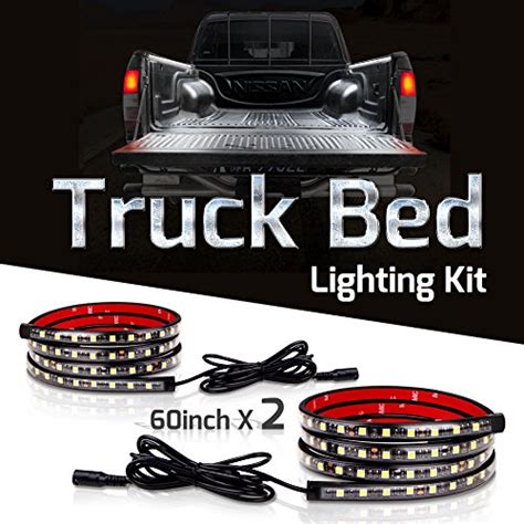 Megulla Truck Bed Light Strips Led Truck Bed Lighting Kit With Onoff