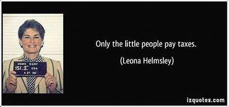 Image result for Leona Helmsley Taxes