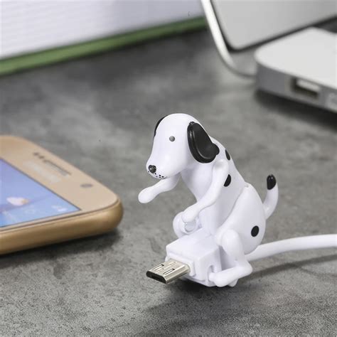 Portable Funny Cute Pet Usb Cable Mini Humping Spot Dog Toy Gadget