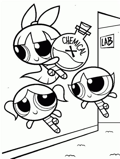 Powerpuff Girls Coloring Pages And Books 100 Free And Printable