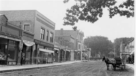 Historic Main Street Woodstock Illinois Circa 1910 Flickr Photo