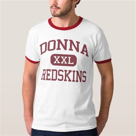 Donna Redskins Donna High School Donna Texas T Shirt
