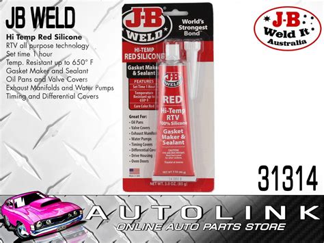 Buy J B Weld High Temperature Rtv Silicone Gasket Maker And