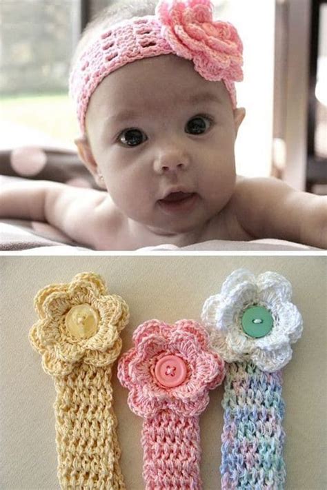 Crochet Baby Headband Patterns And Easy Video Tutorial Crochet