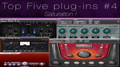 Top 5 Saturation Plugins Visionary Music Group